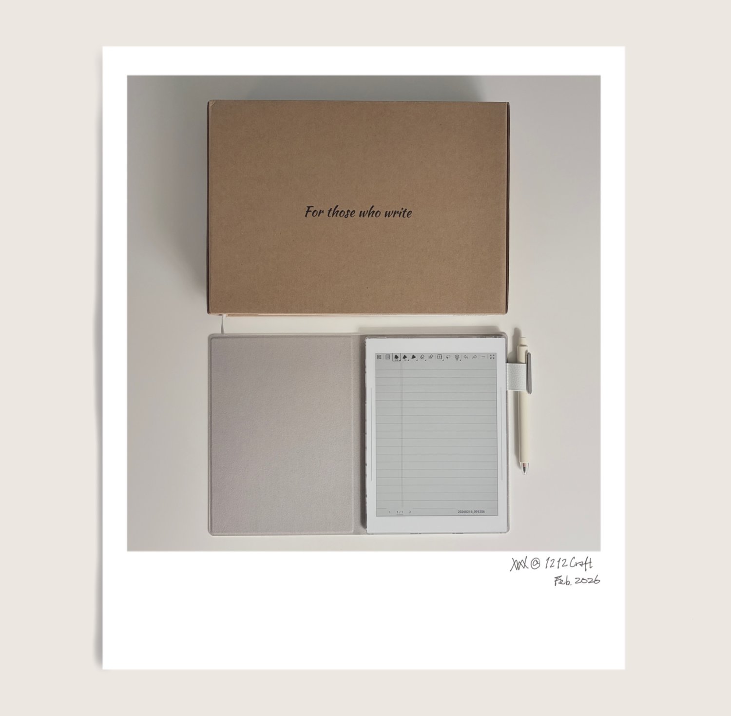 Supernote Nomad 初體驗，Eink device的手寫功能。