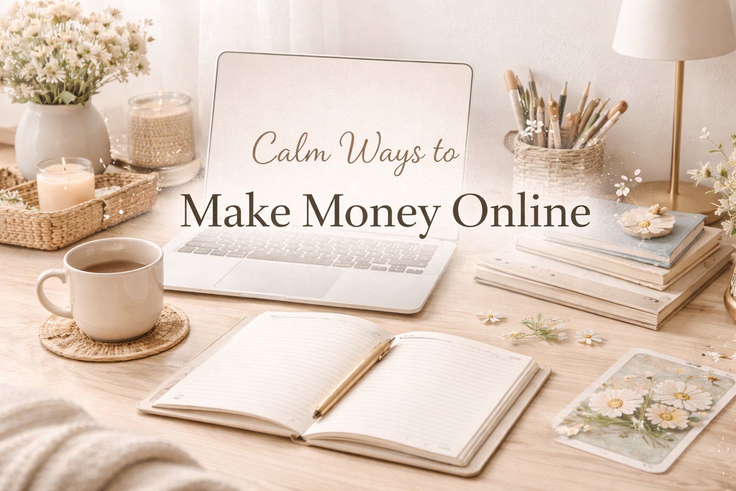 Calm Ways to Make Money Online without being an influencer