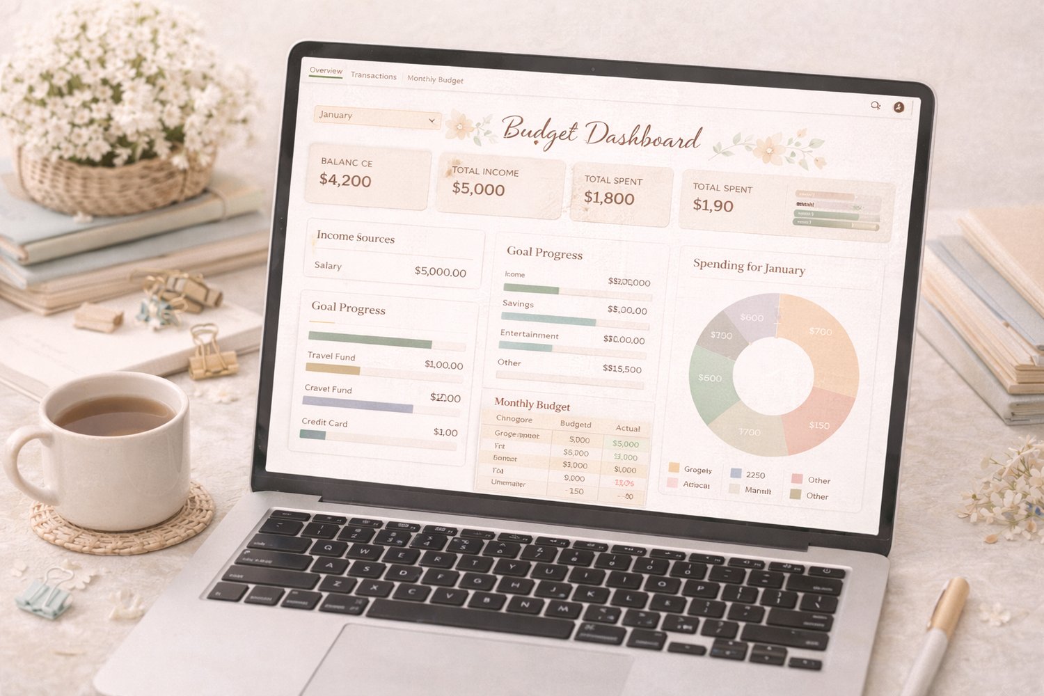 Spreadsheets that you can create to sell online