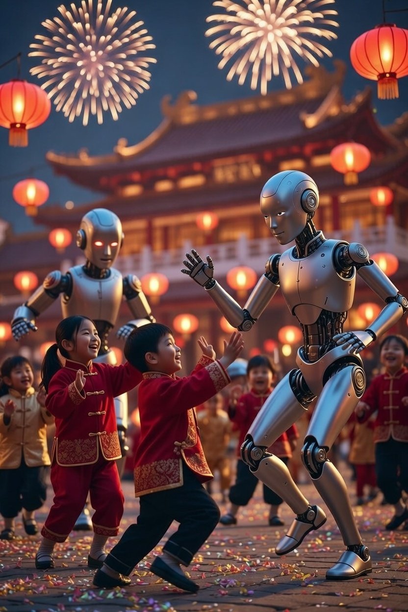 Robotic Revolution 2026: Dancing with AI at Chinese New Year and Beyond  by Yannery Guevara Ebooks Universales