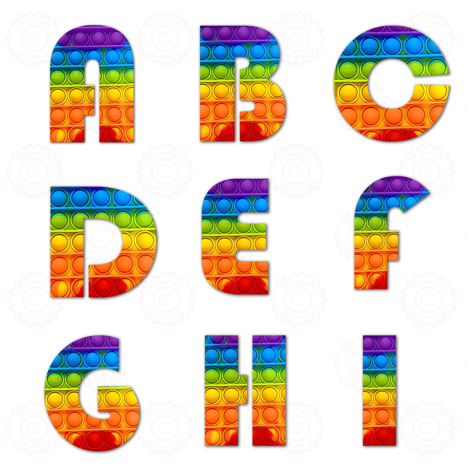 Poppin Alphabet Series 1 - Payhip