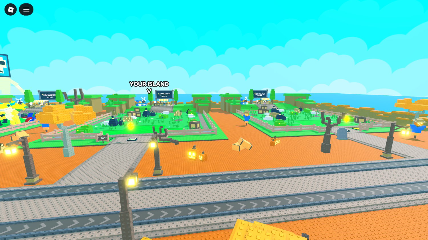 Low poly simulator map Roblox