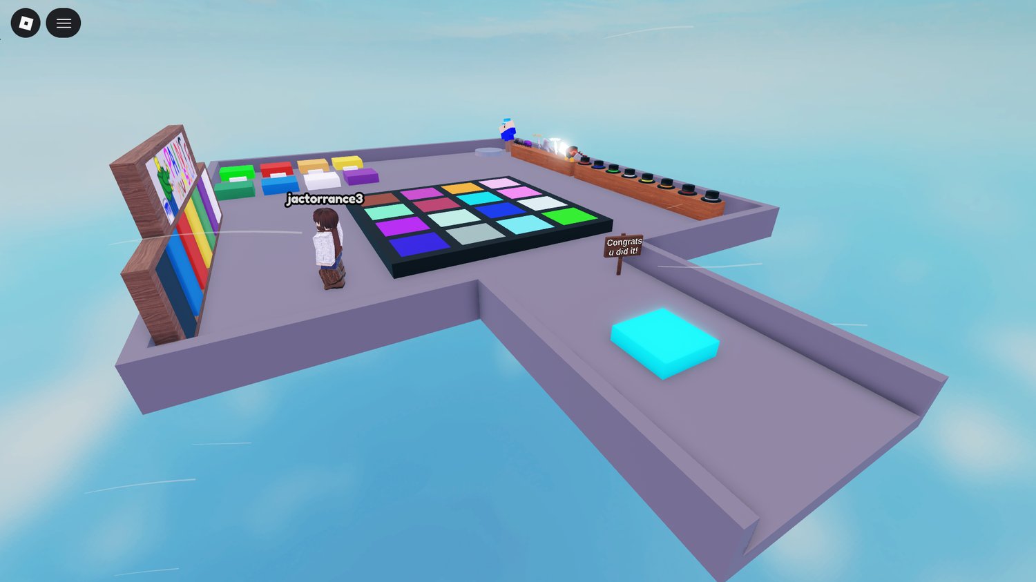 50 stage challenge map Roblox
