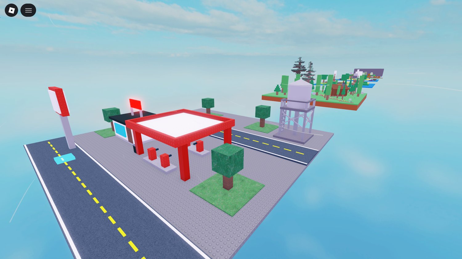 Button hunting mechanics Roblox game