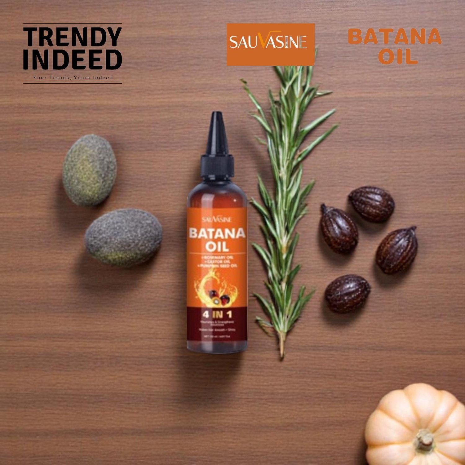 Sauvasine Batana Oil 4 in 1 hair essence for nourishing and strengthening hair