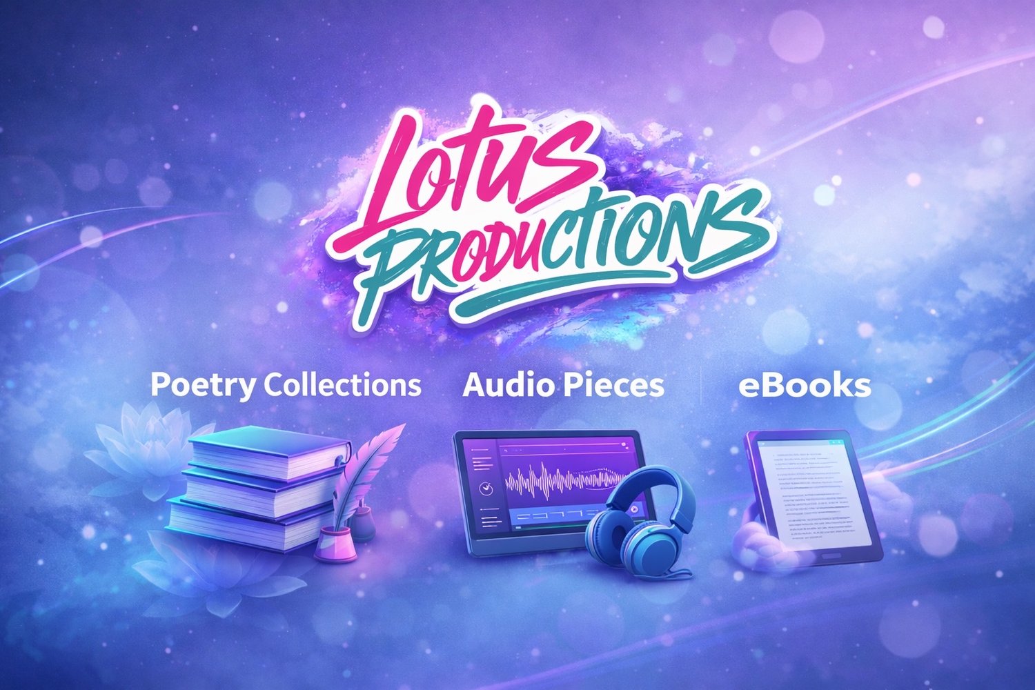 lotus productions, creative, poetry, spoken word, audio, visuals