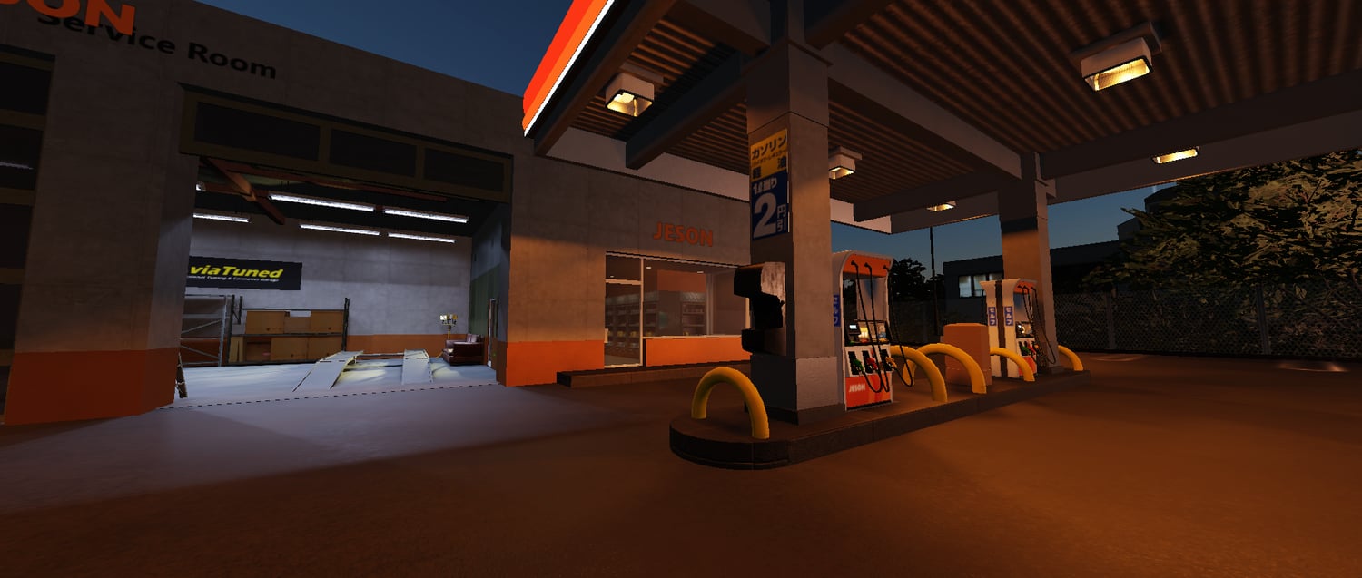 Waterfront night vibes Roblox city