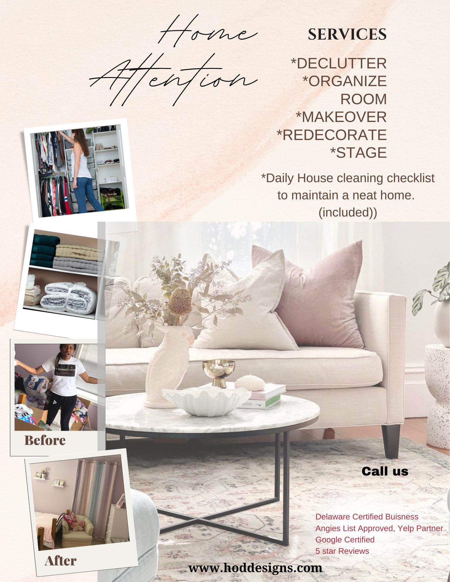 Decluttering Services - Payhip