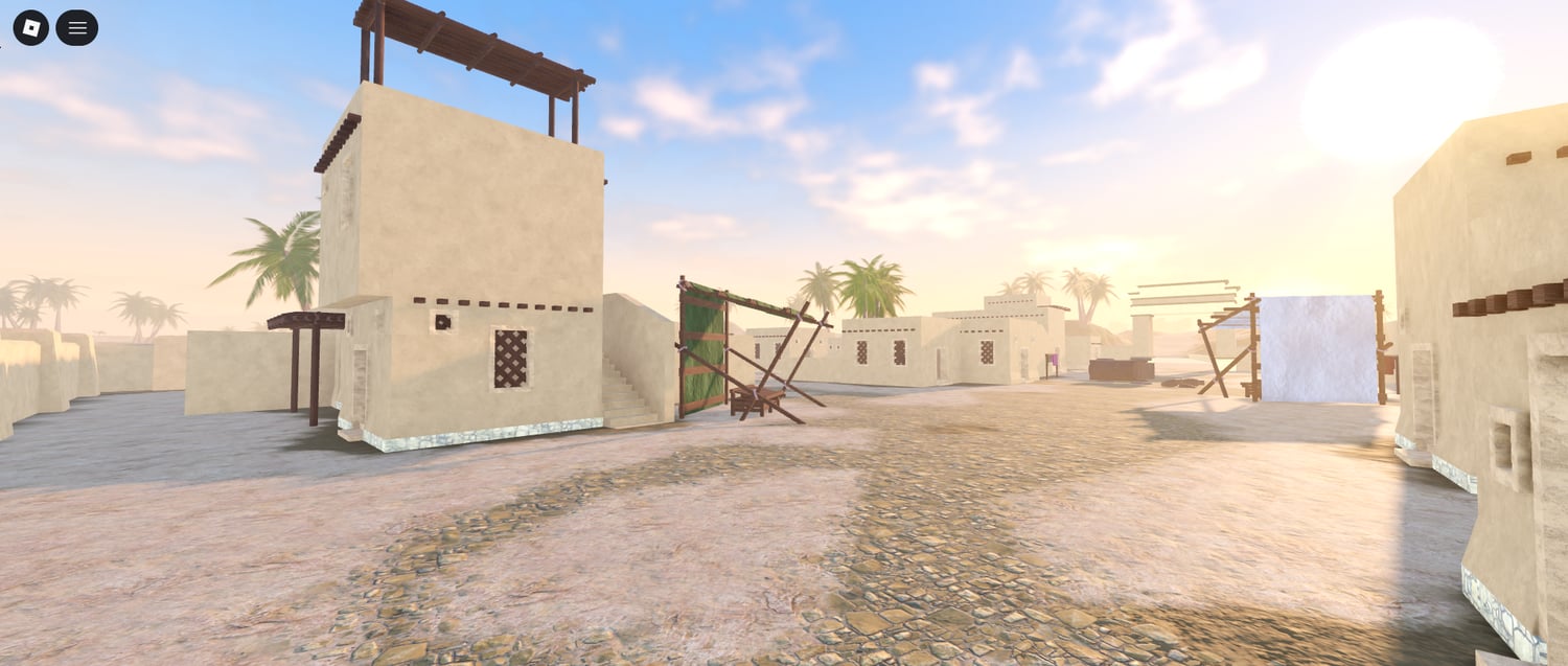 Exploration based desert map Roblox