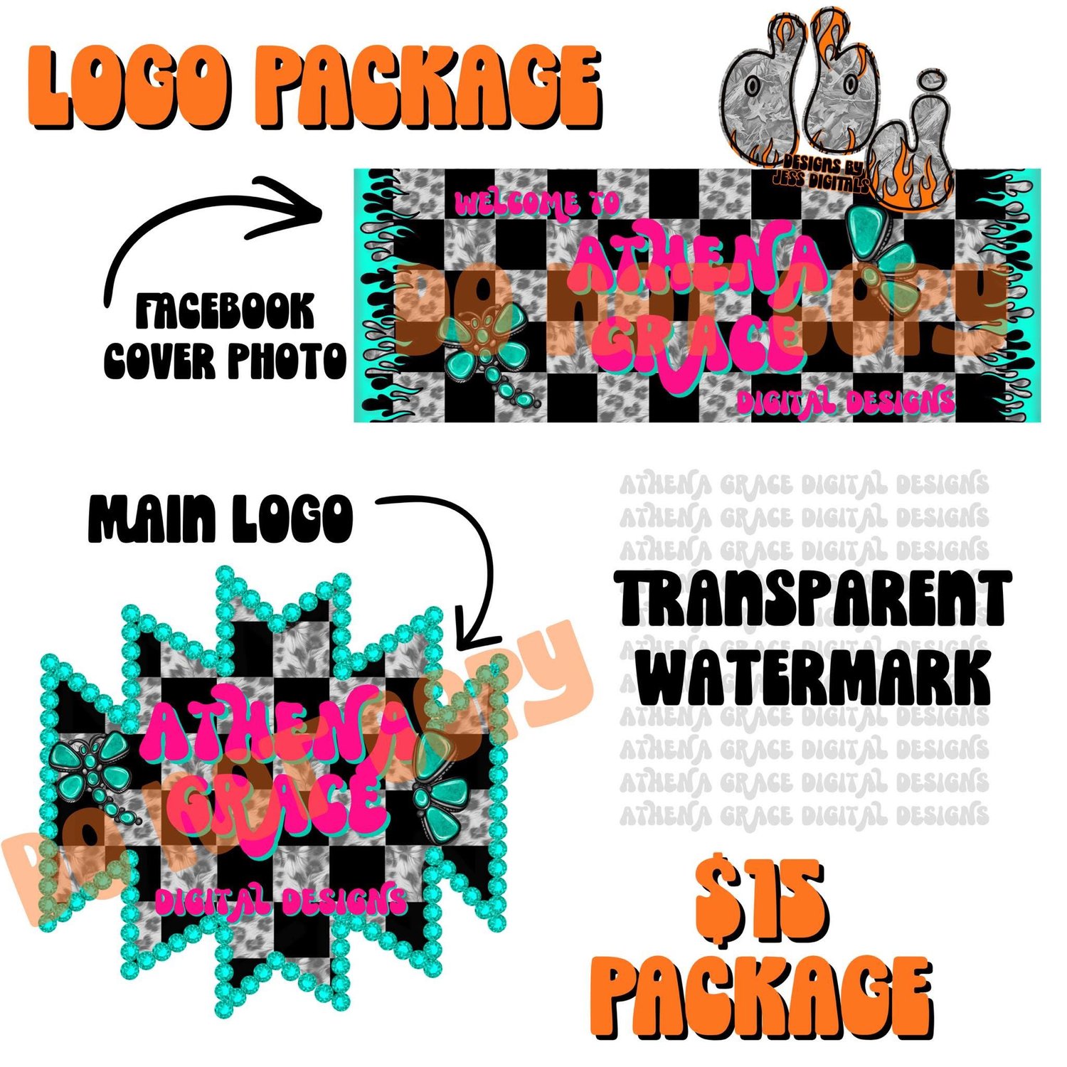 Custom Logo bundle - Payhip
