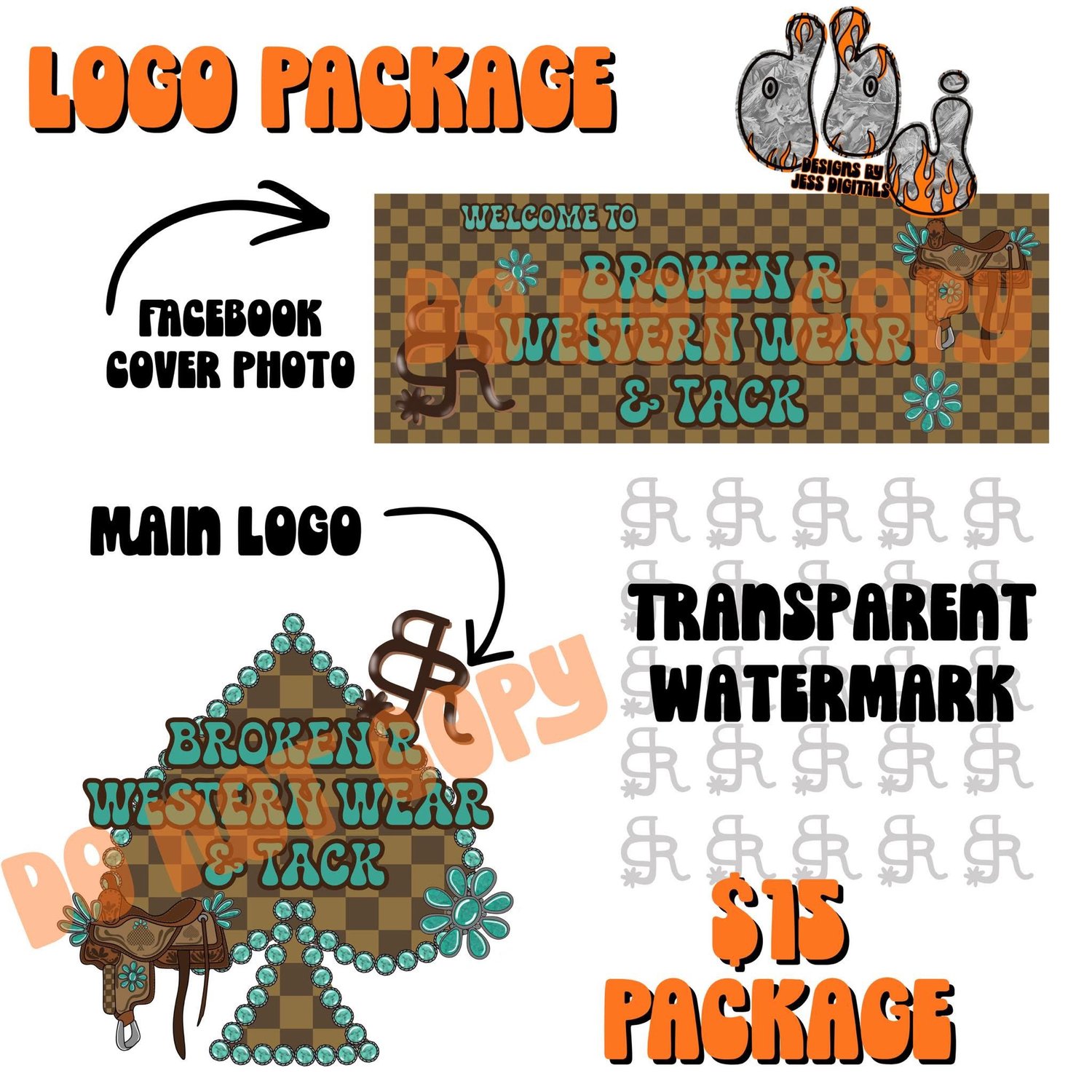 Custom Logo bundle - Payhip