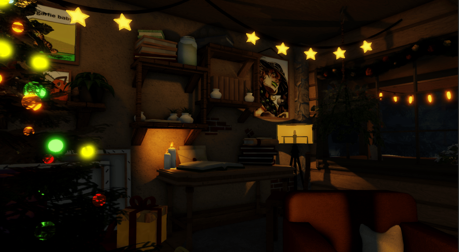 Roblox Cozy Christmas Cabin Map