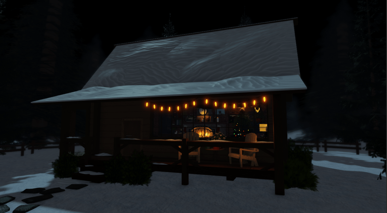 Roblox Cozy Christmas Cabin Map