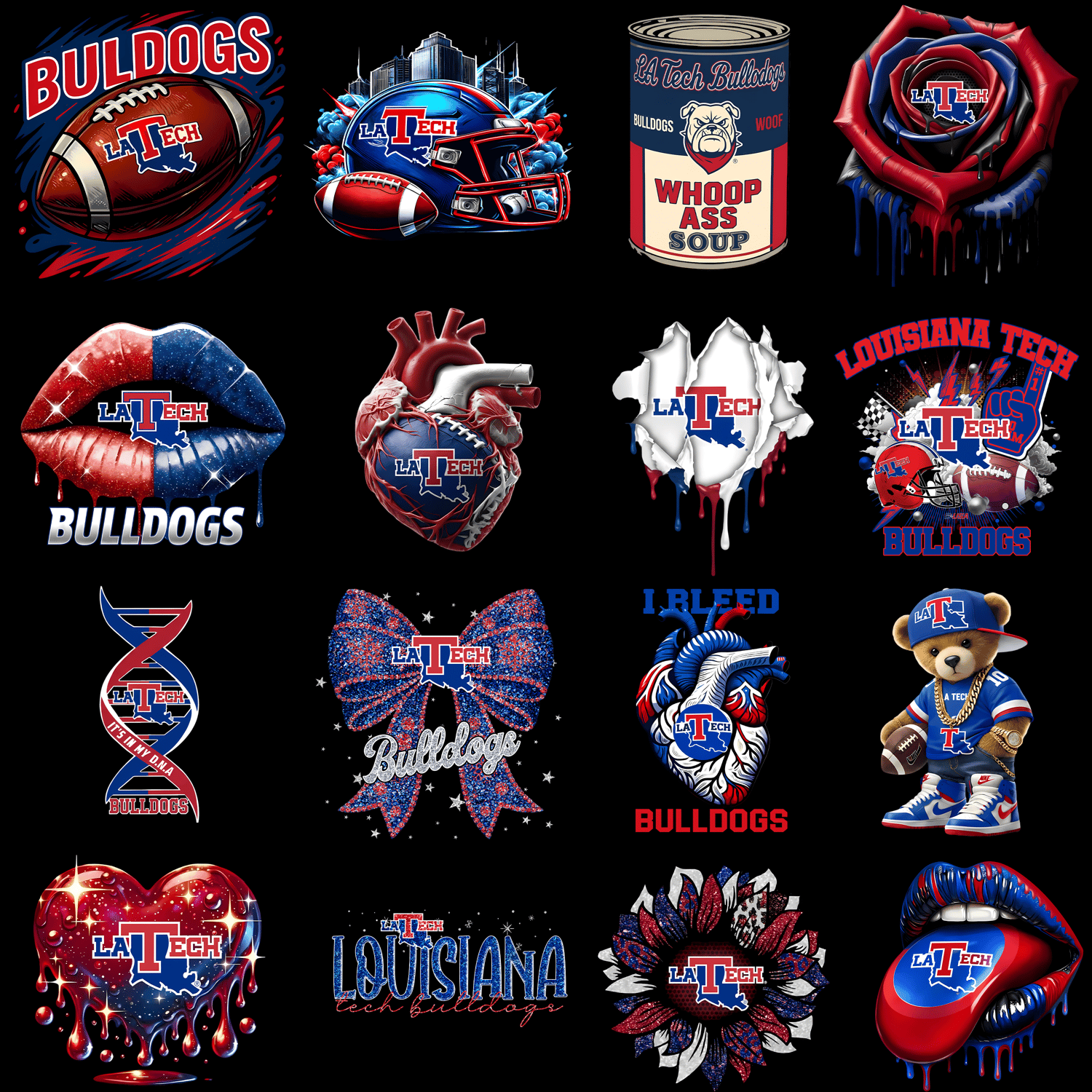 Tech Design Football 20 Louisiana Tech football designs - Payhip