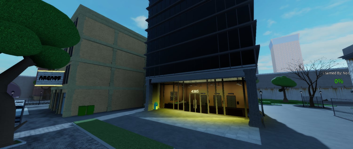 Detailed streets and buildings Roblox
