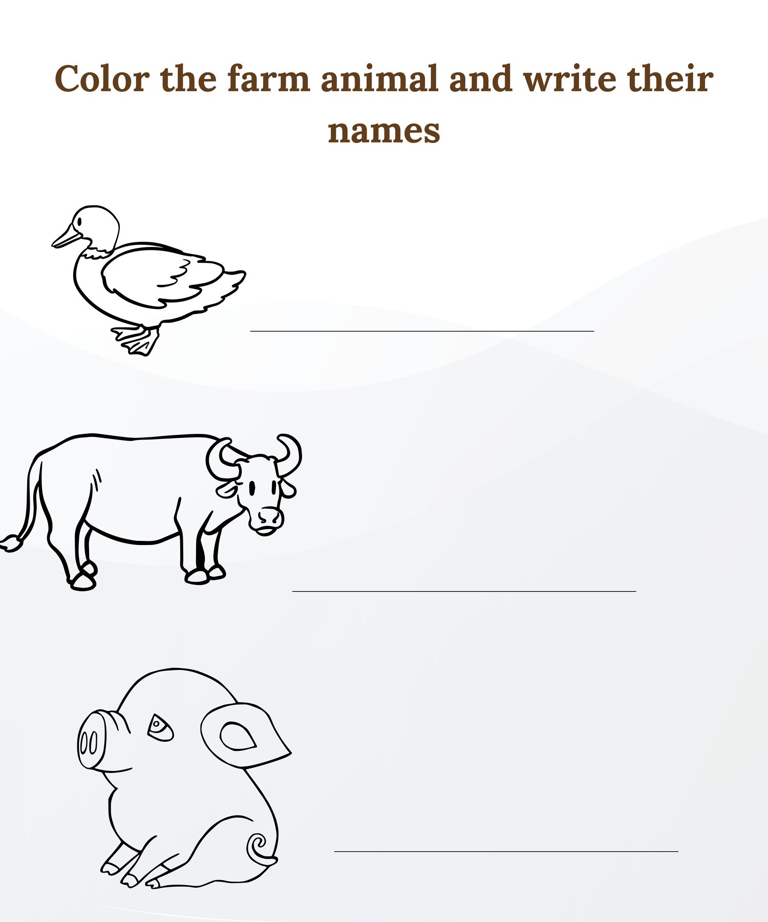 First grade animal worksheets - Payhip
