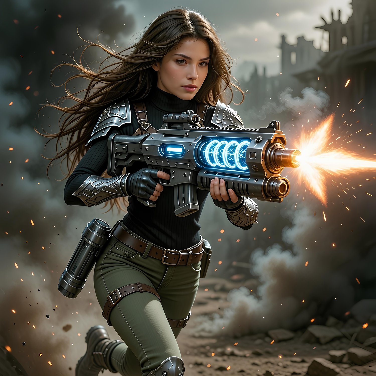 Mexican former female ninja fighting against the forces of hell 7