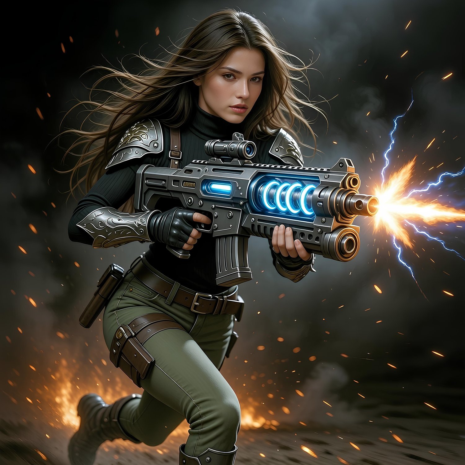 Mexican former female ninja fighting against the forces of hell 11