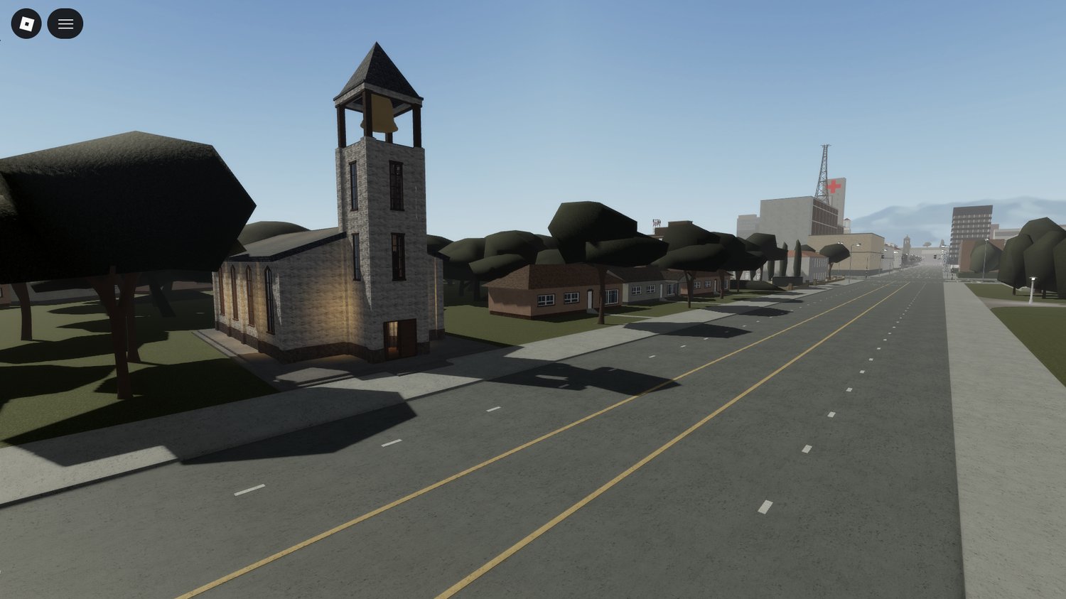 roblox city map with many enterable buildings