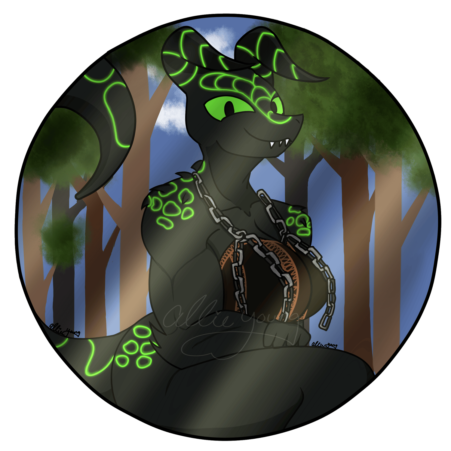 Art done by Allieyoung