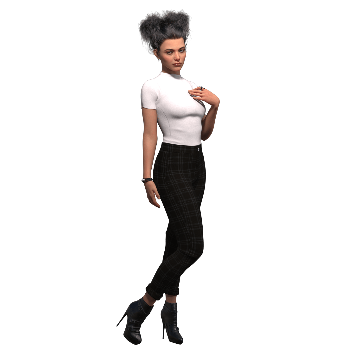 Free 3D Character Renders for Book Covers (Romance Cover Stock)
