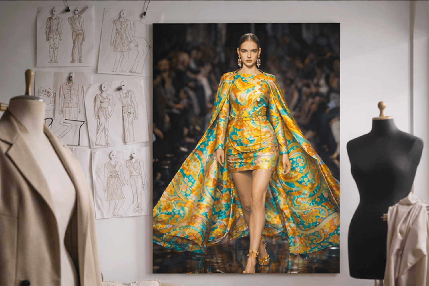 haute couture dress luxury bridal gown couture wedding dress editorial fashion photography high resolution fashion image 8k fashion photography bridal couture inspiration luxury wedding aesthetic embellished evening gown crystal beaded dress designer brid