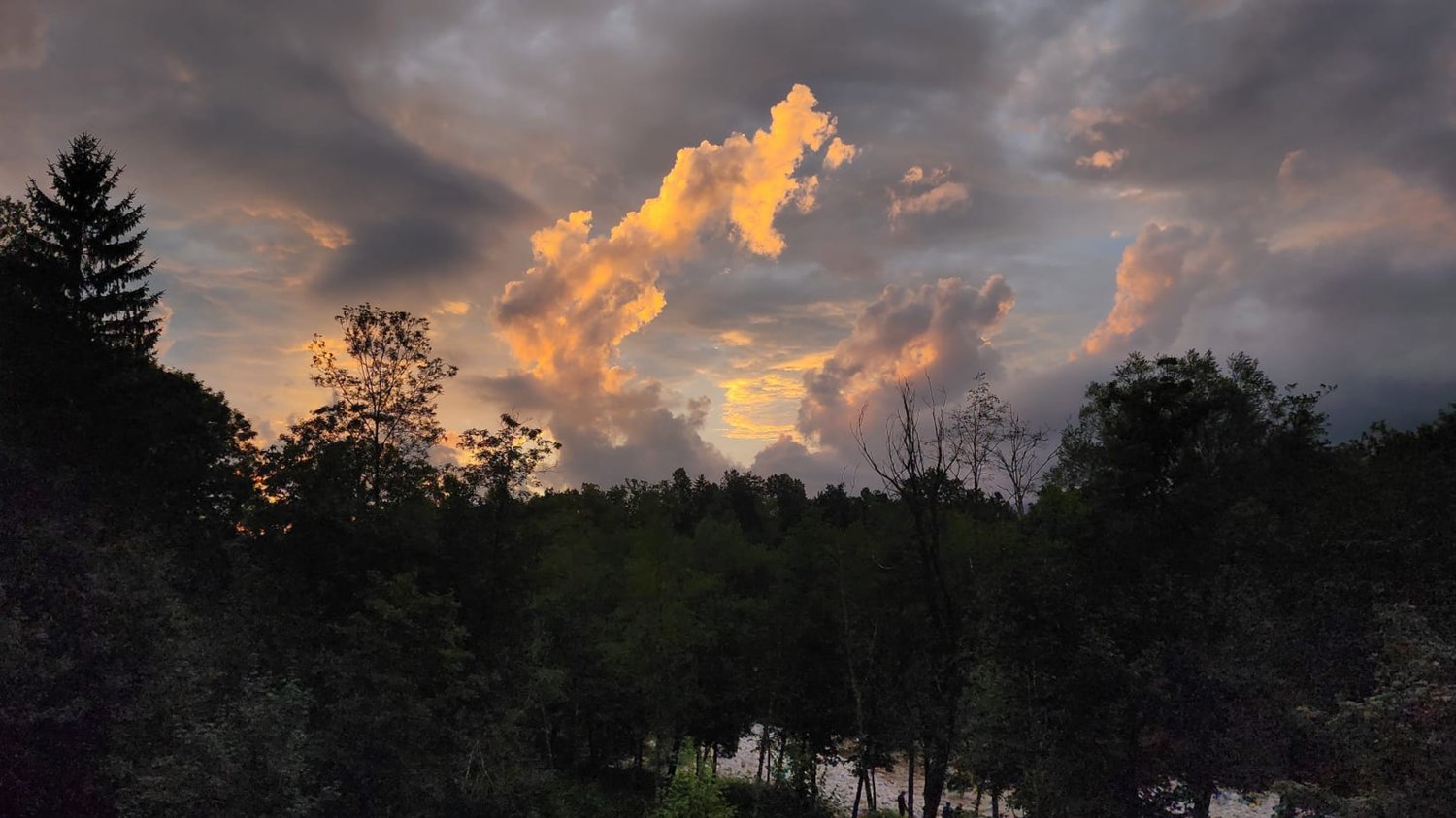 Slovenia's Relaxing Sunset