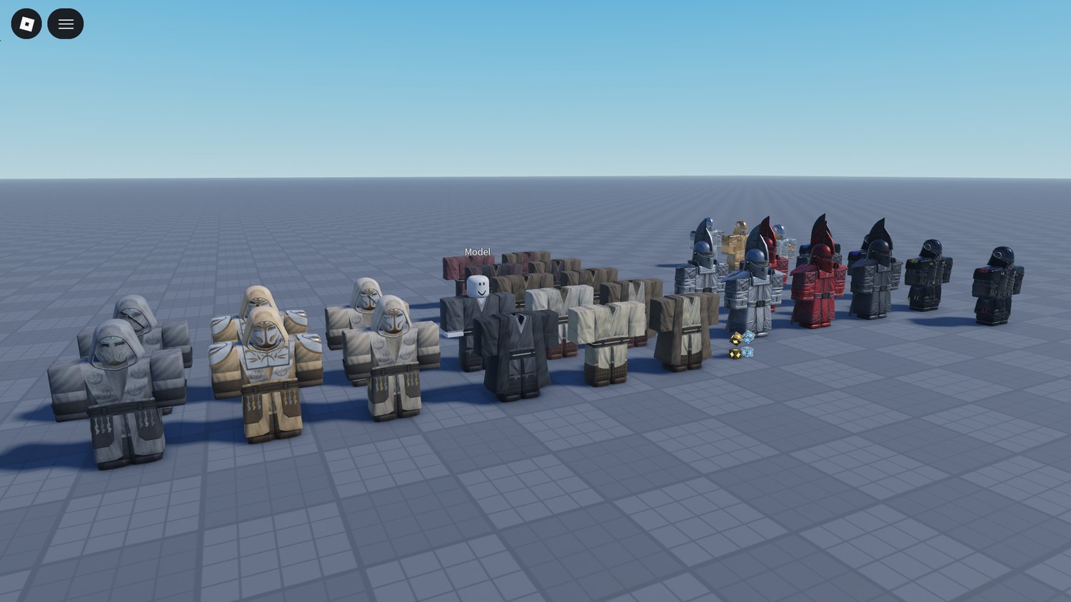 roblox sci fi roleplay bundle environment and characters