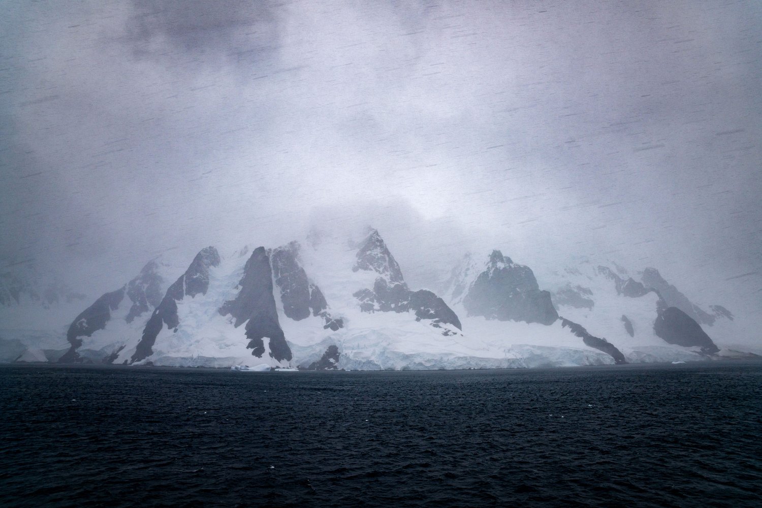 Antarctica mountains lemaire channel moody snow