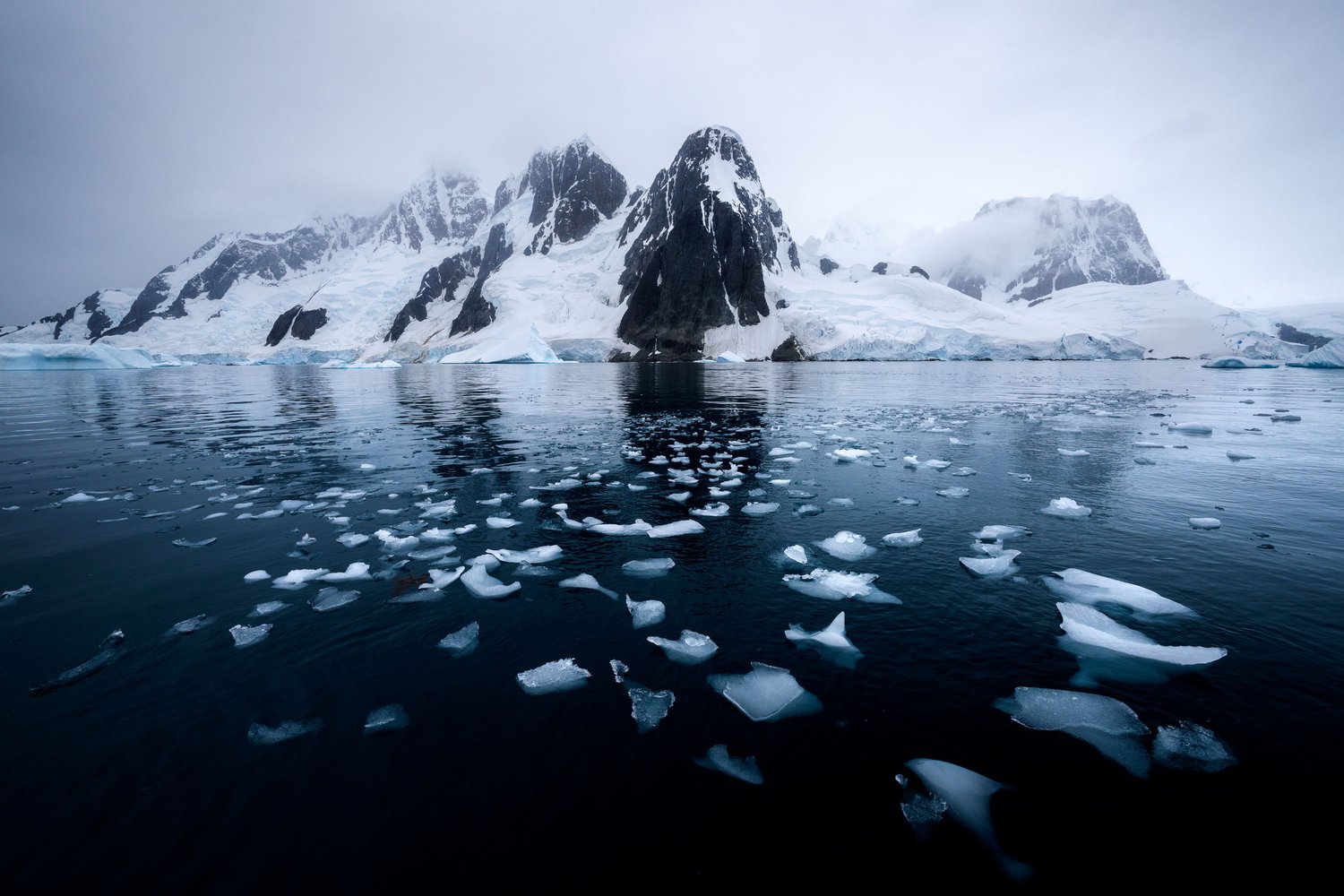 Antarctica mountains Booth Island ice landscape photography wide angle 4
