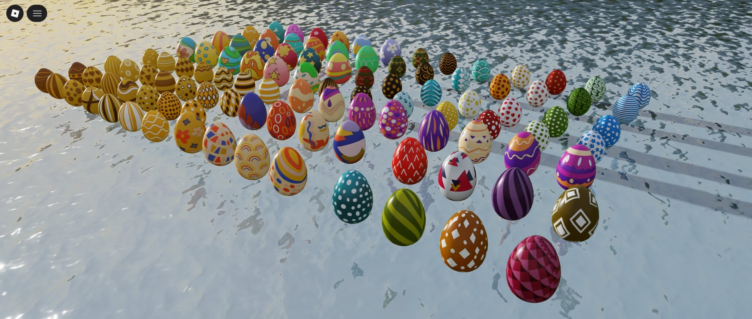 roblox colorful easter eggs game assets