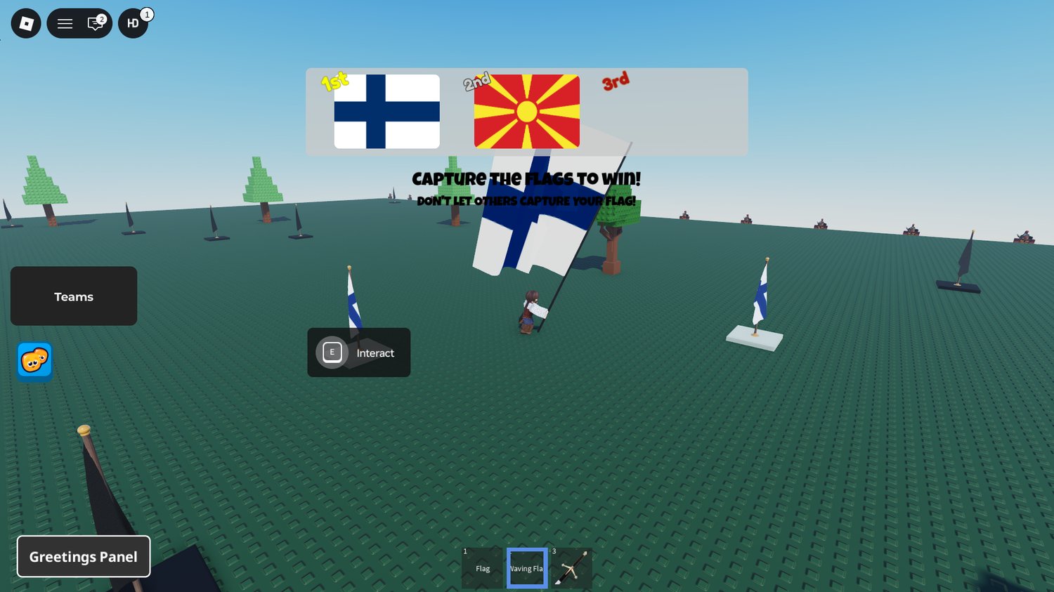 roblox multiplayer flag capture simulator