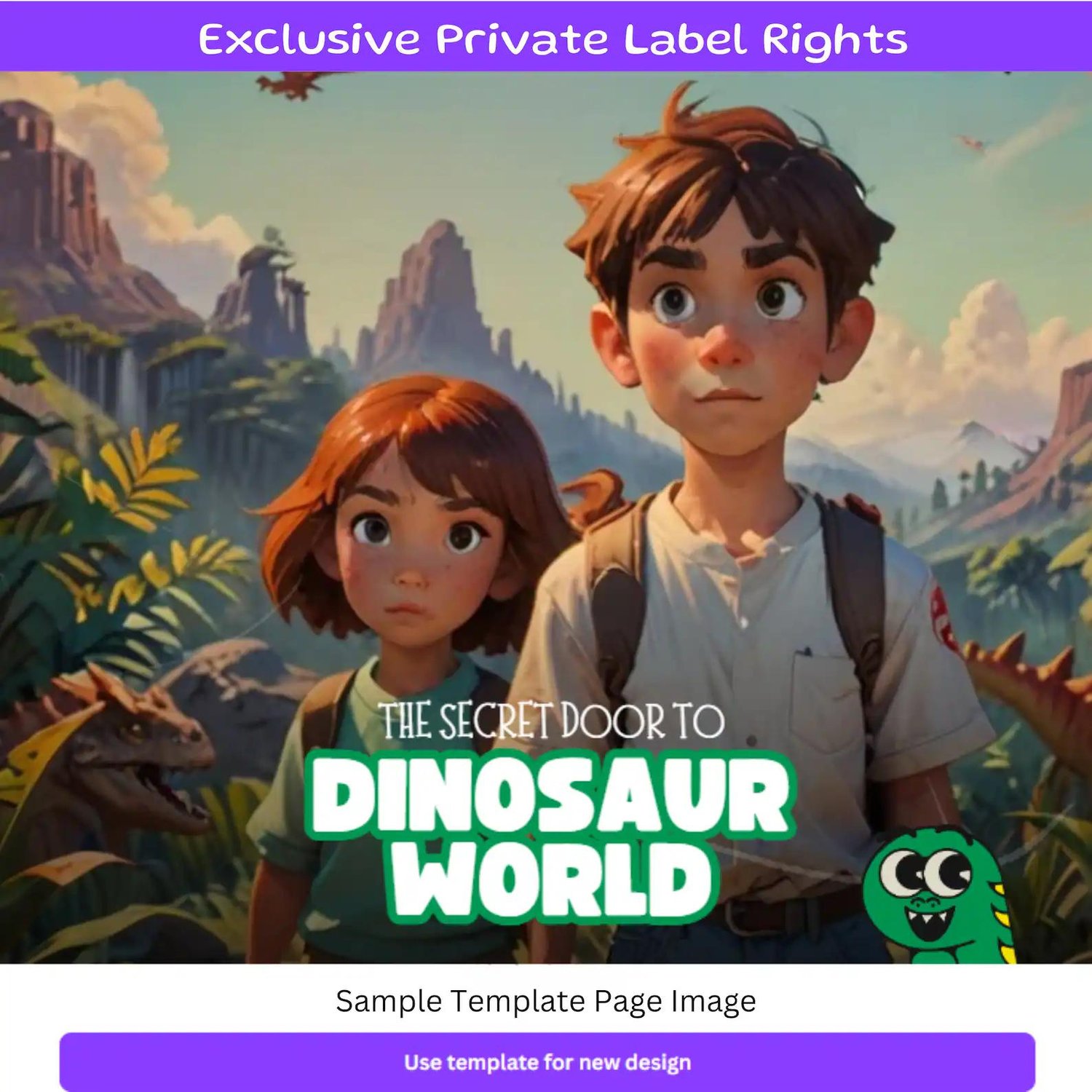 180 editable kids animation templates with full PLR and MRR access
