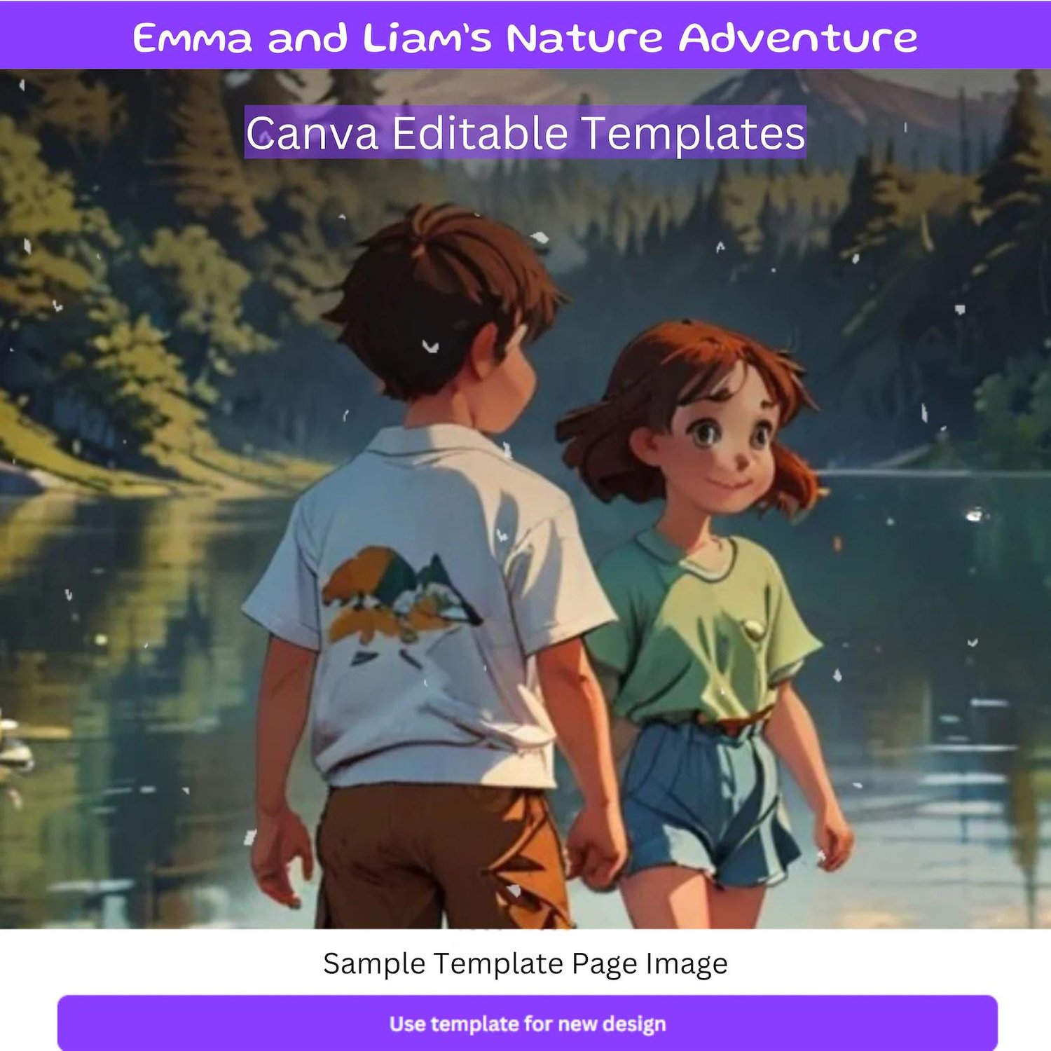 Kids video story templates for resell and commercial use