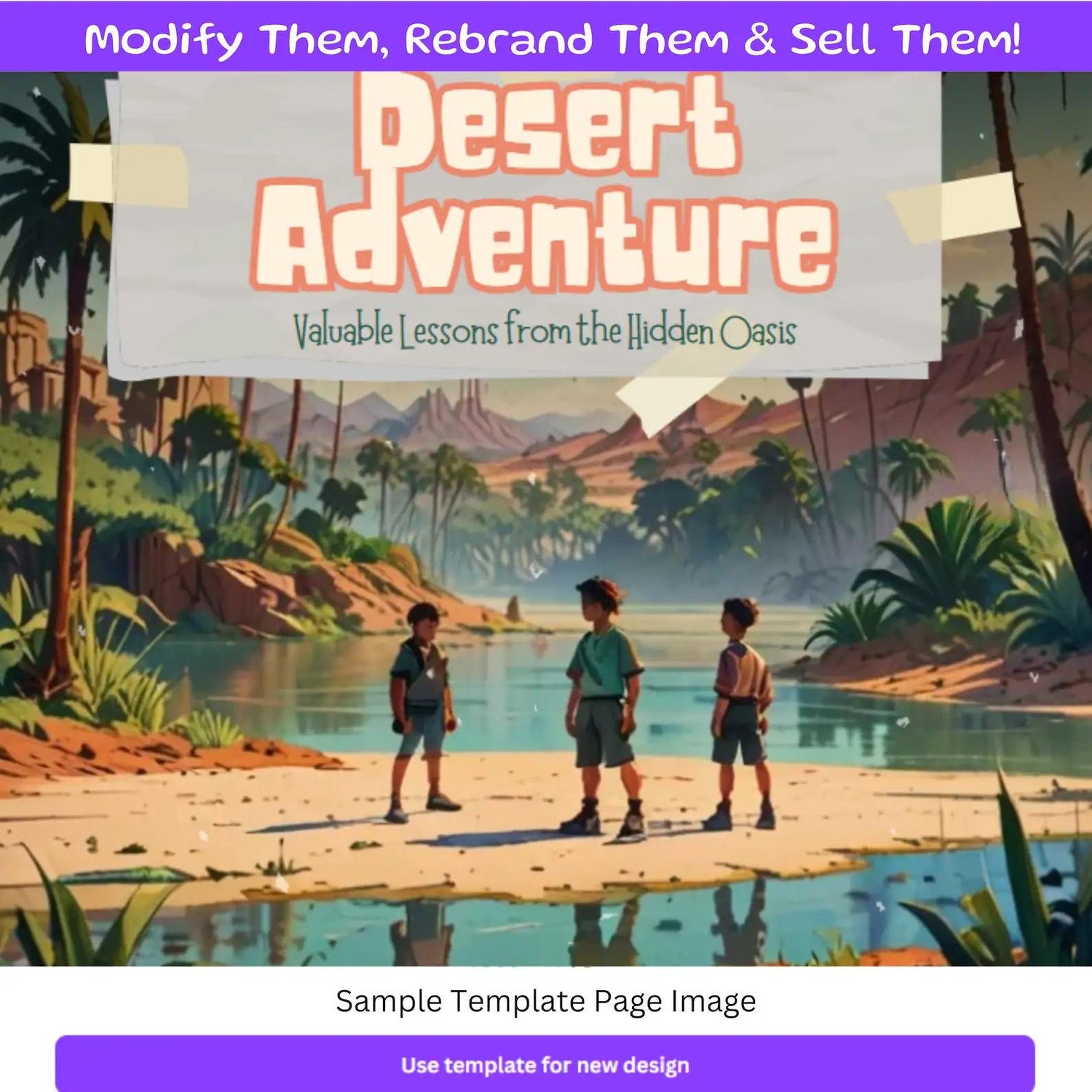 Kids animated video templates for YouTube and social media