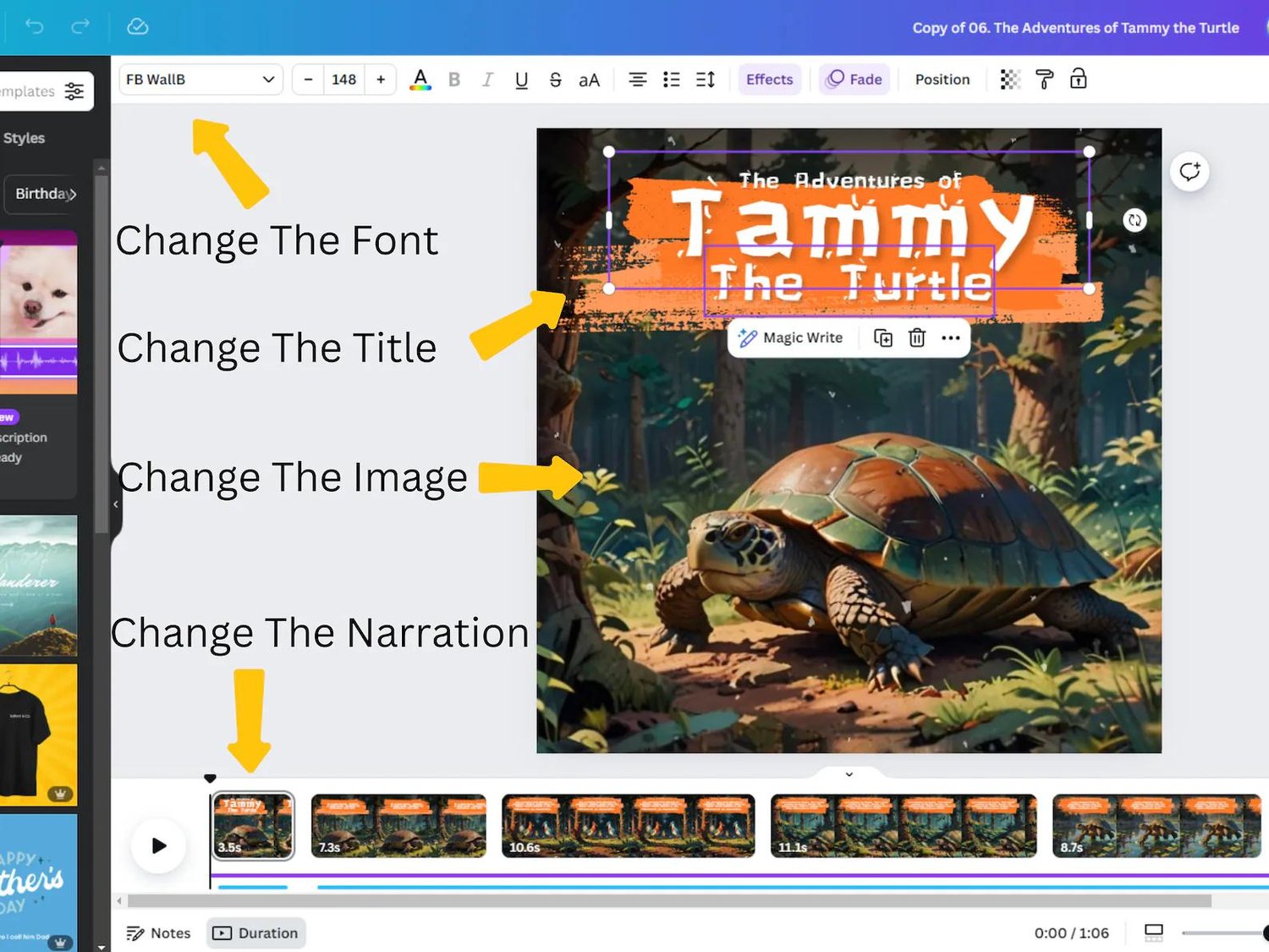 180 animation templates for creating engaging kids stories