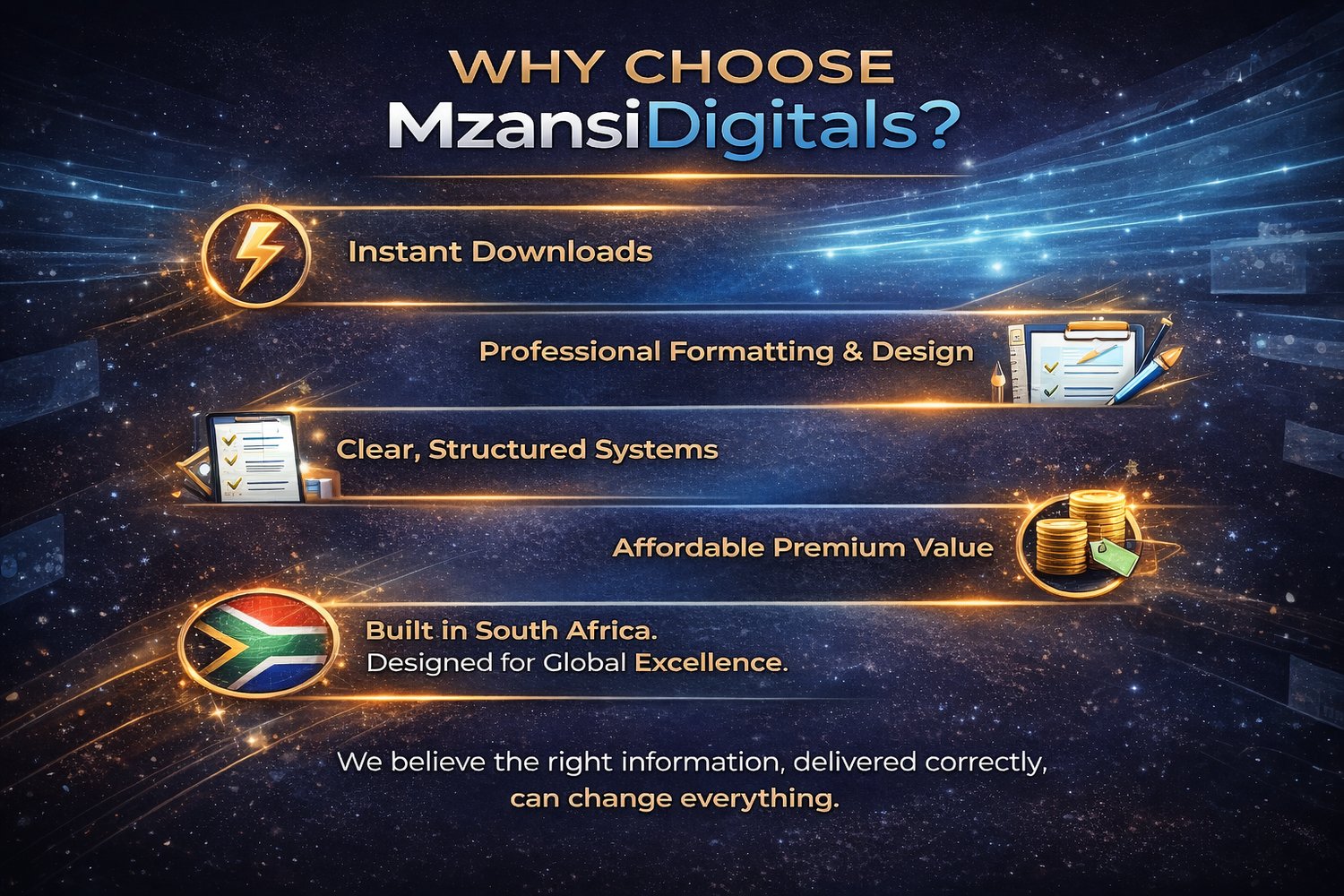Why choose MzansiDiitals?