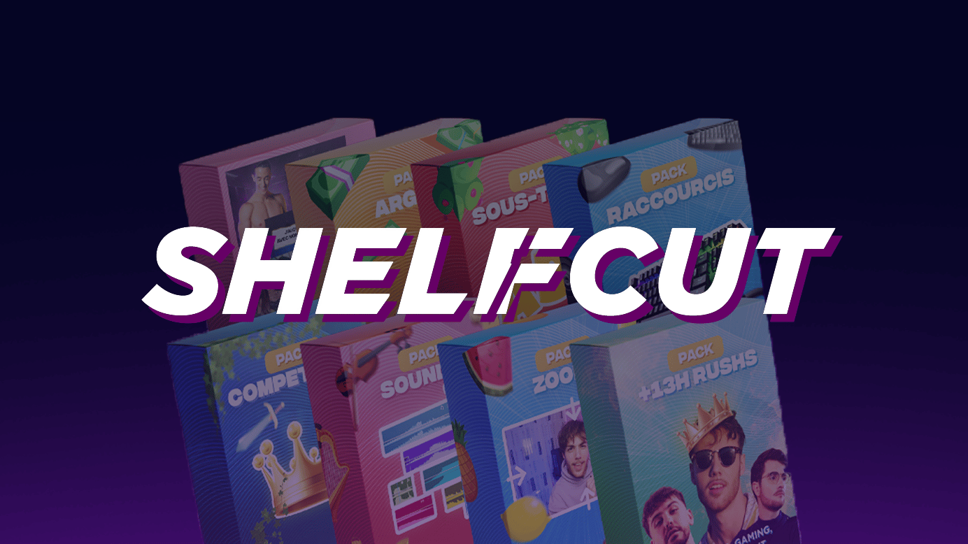 Logo Shelfcut – boutique de montage vidéo pour créatifs des réseaux sociaux