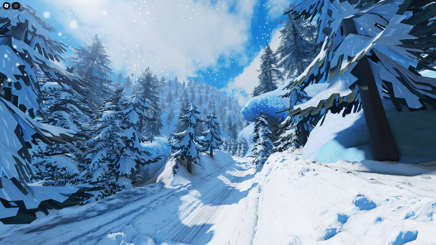 Massive realistic valley terrain map Roblox