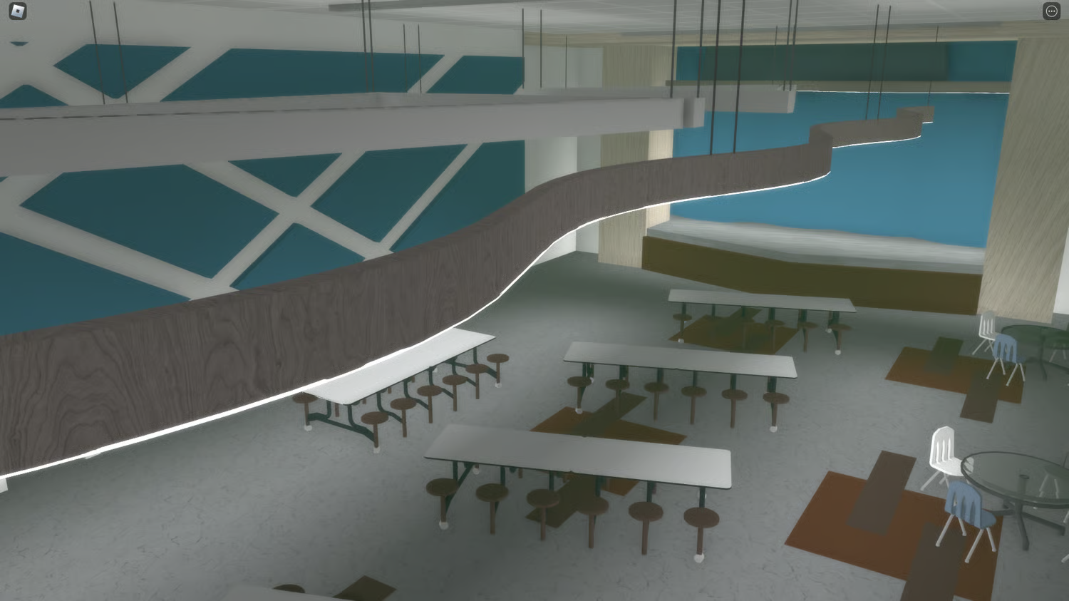 Roblox modern community center event venue map