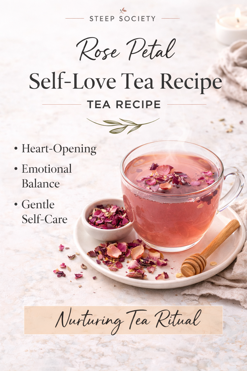 Rose Petal Self-Love Tea Recipe