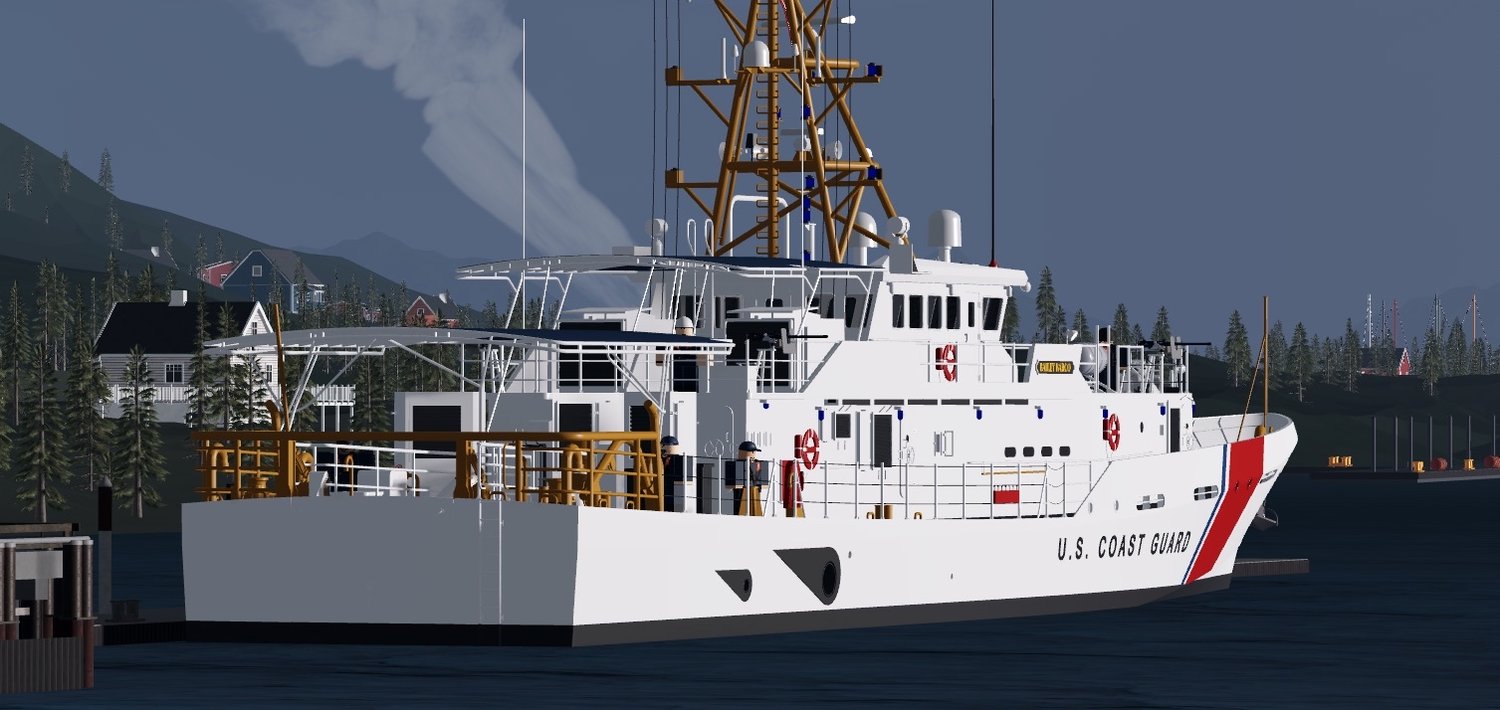 Roblox Detailed Ketchikan, Alaska Coast Guard Large Roleplay Map