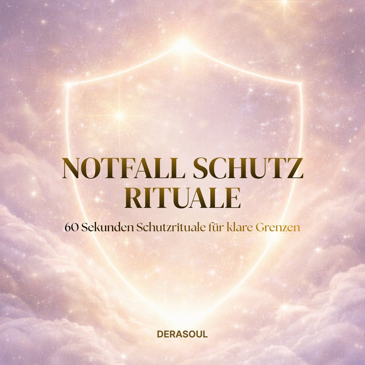 Cover von Notfall Schutz Rituale, 60 Sekunden Schutzrituale für klare Grenzen, DERASOUL PDF Download.