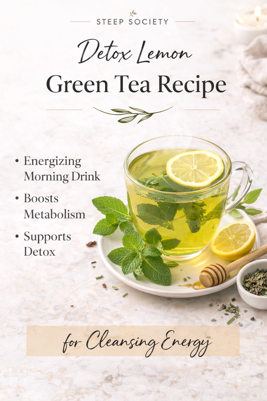 Detox Lemon Green Tea Recipe