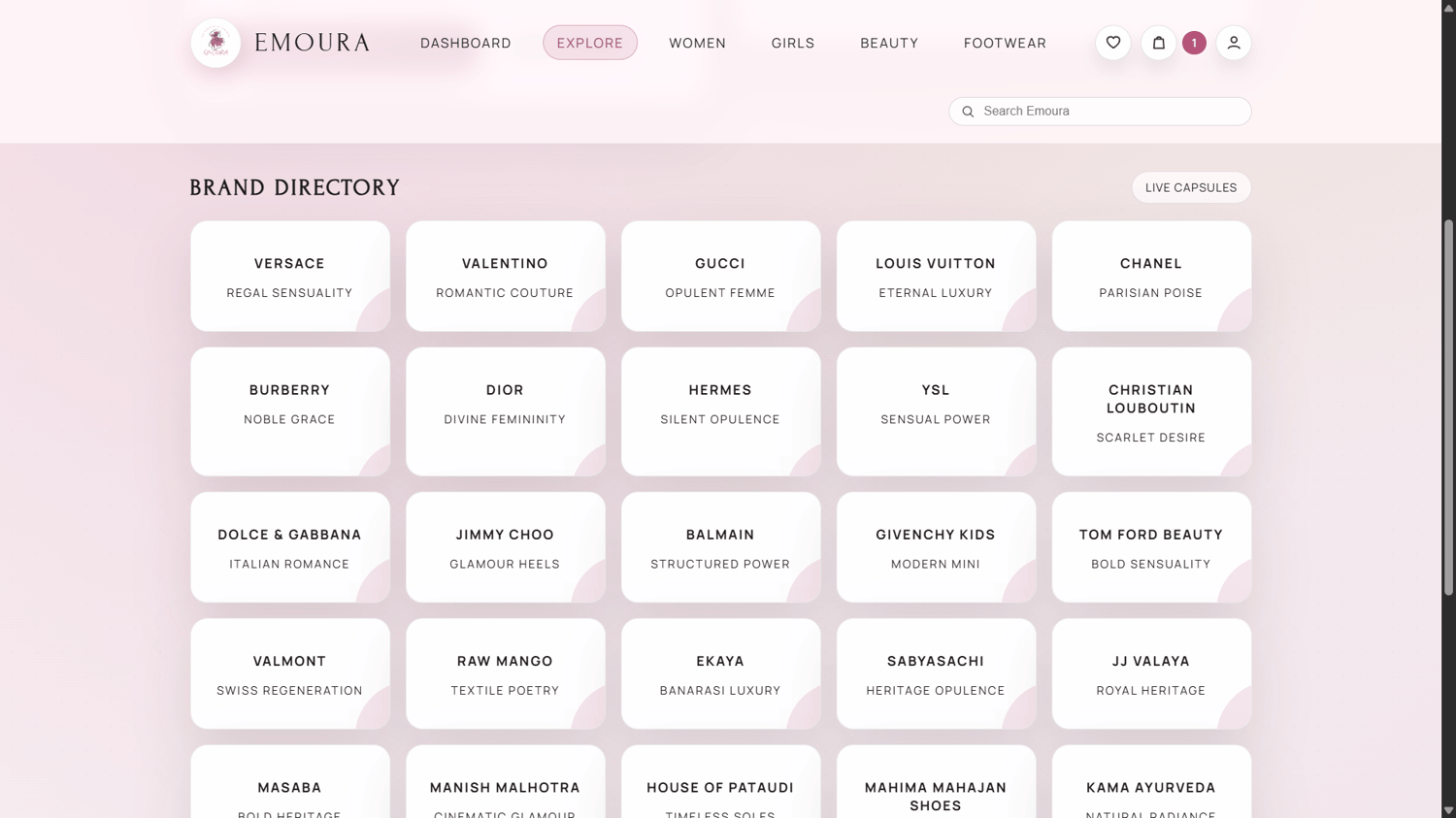 explore brands
