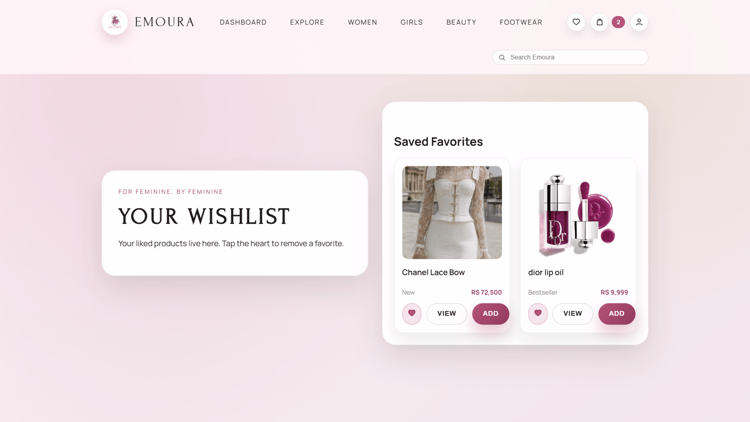 responsive wishlist