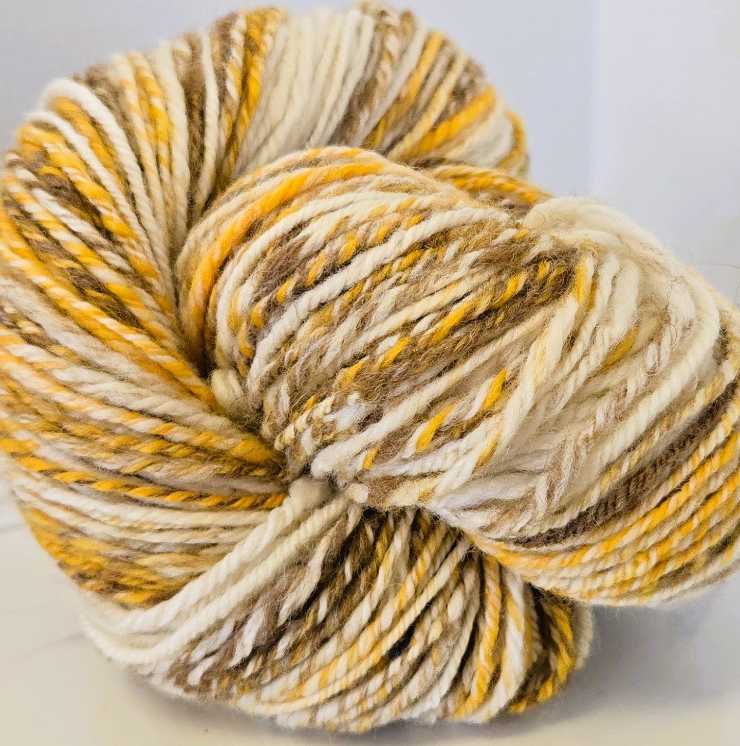 a skein of wool yarn