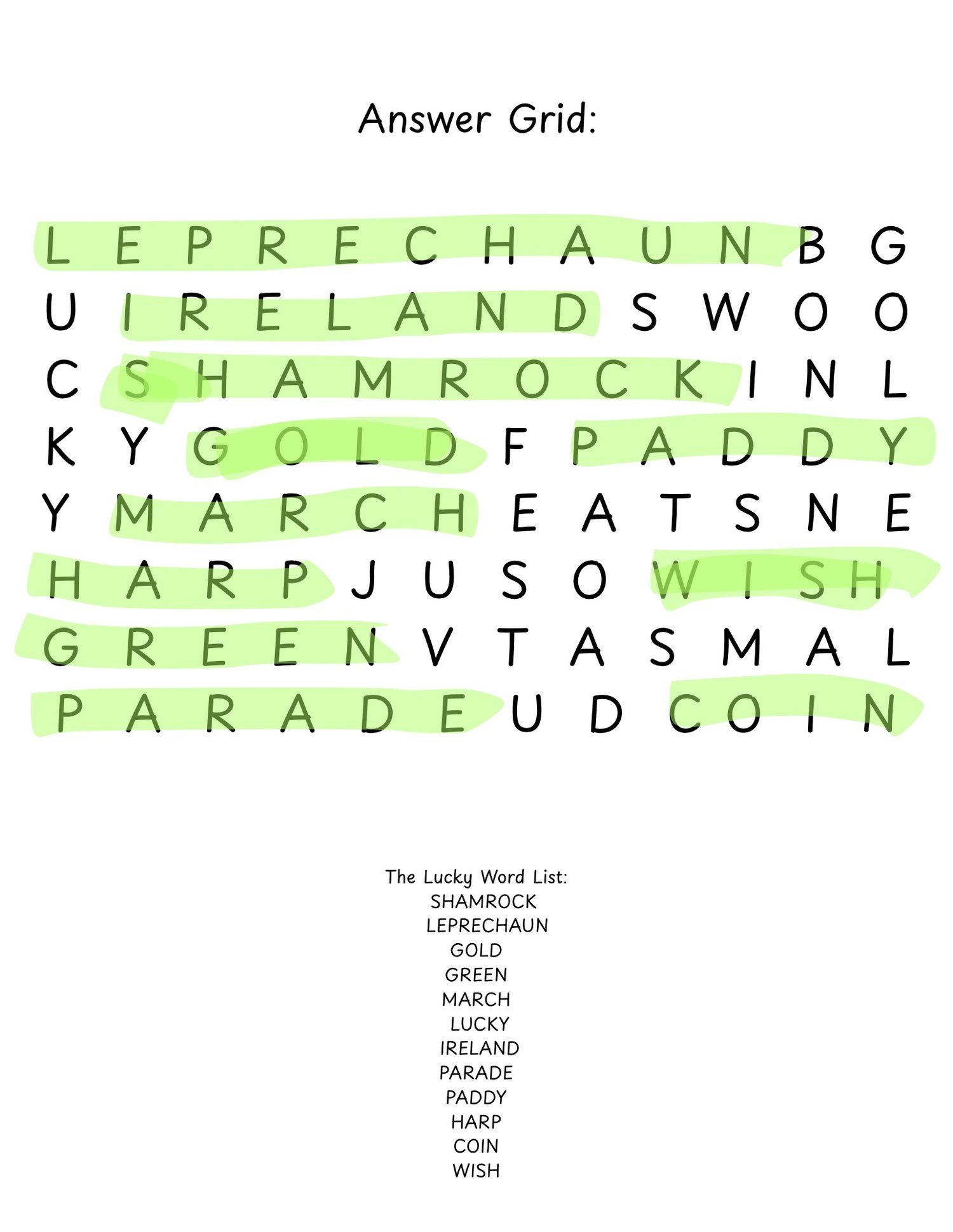 St Patrick’s Day St Patricks Day activities St Patrick’s Day word search kids St Patrick’s activities holiday word search printable March holiday activities St Patrick’s Day kids puzzle printable word search kids holiday coloring activity St Patrick’s Day