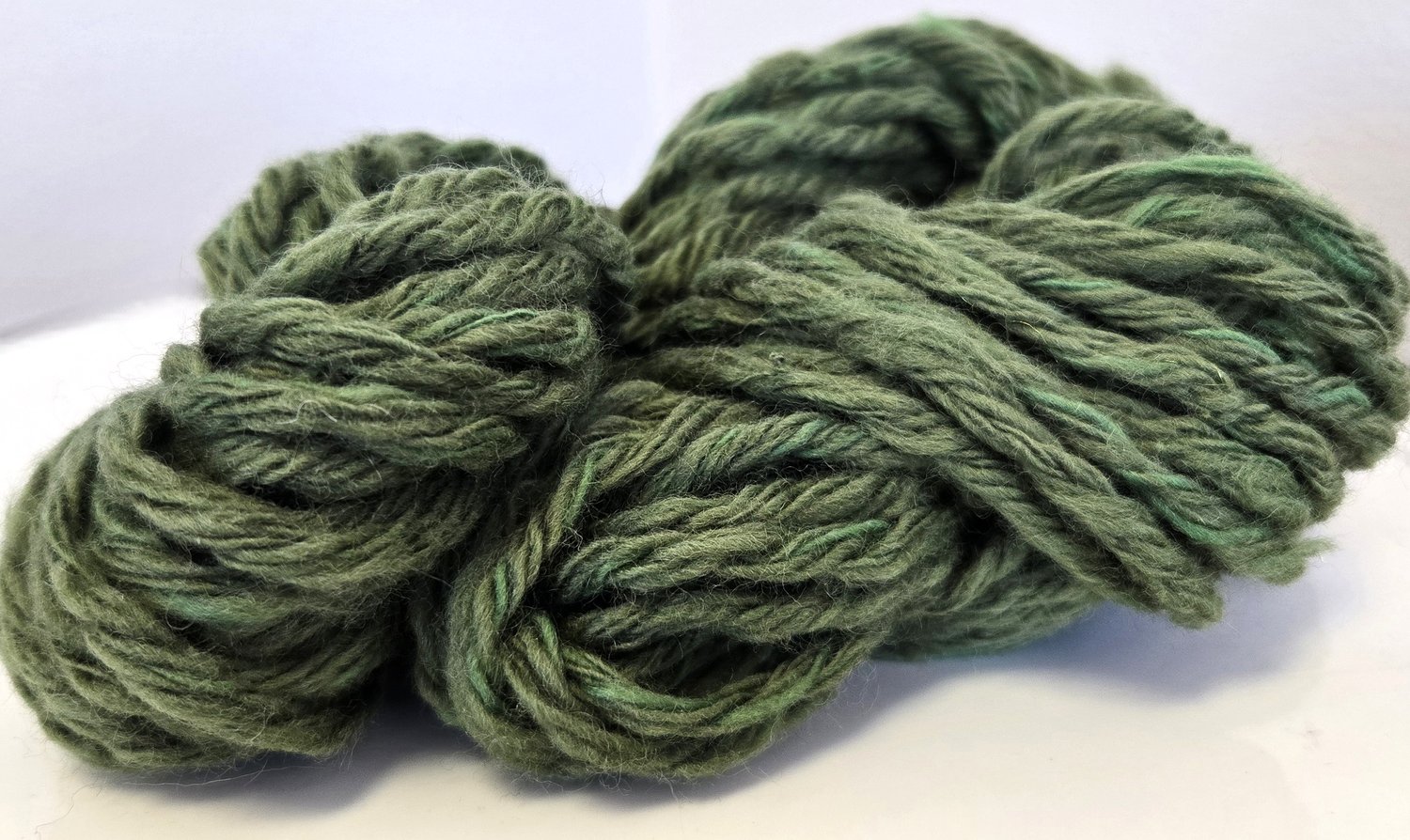 loose handspun yarn
