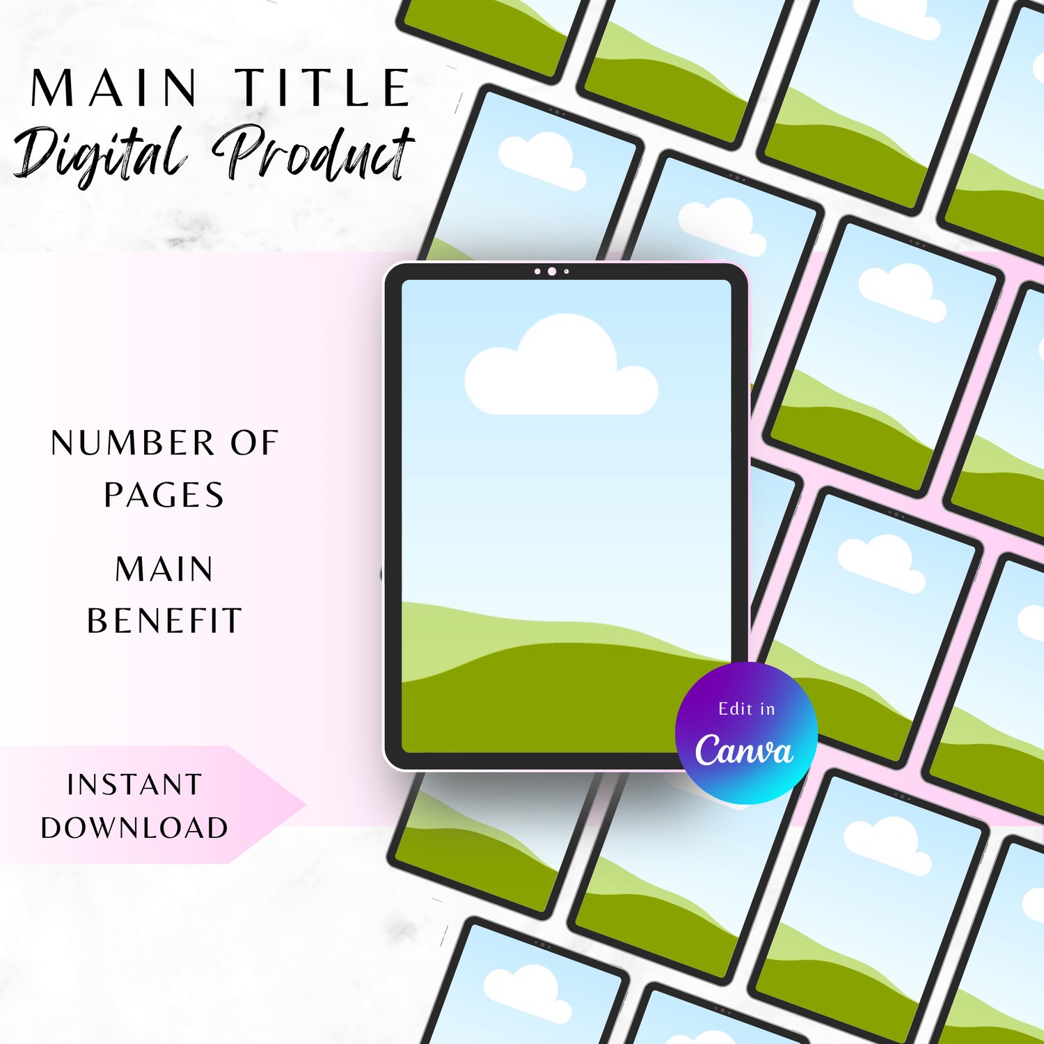 4-Page Mini Bundle Canva Template - Payhip